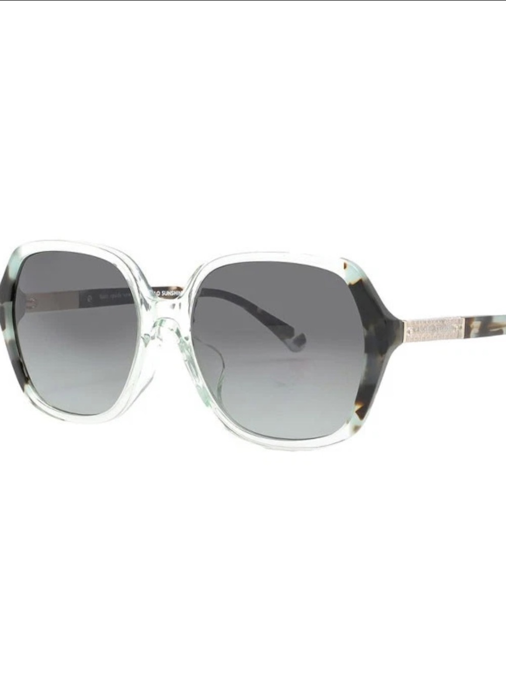 Kate Spade ELLERY/F/S 0PJP 9O Blues/Dark Grey Gradient 57-18-140 Sunglasses $180 - Picture 1 of 5